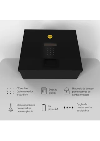 Segunda imagem do produto Cofre de Piso | Yale