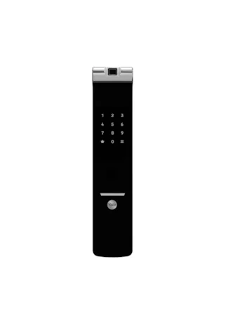 Fechadura Digital YMF 40A RL abre com Biometria e Senha - Trinco Rolete