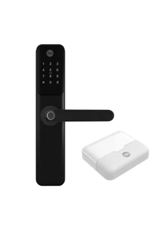 Fechadura Digital YDM 60 com Biometria + Kit Conectividade